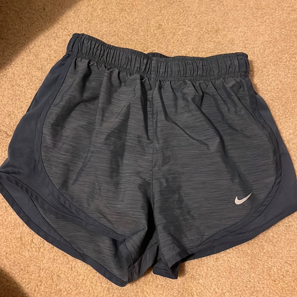 Blue Nike shorts
